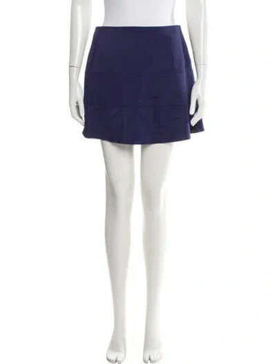 Pre-owned Hill House Home Mini Skirt W/ Tags In Blue
