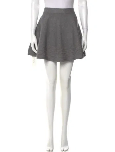 Pre-owned Hill House Home Mini Skirt In White