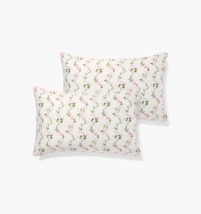 Hill House Home Pillowcase Set In Pink Pond Floral