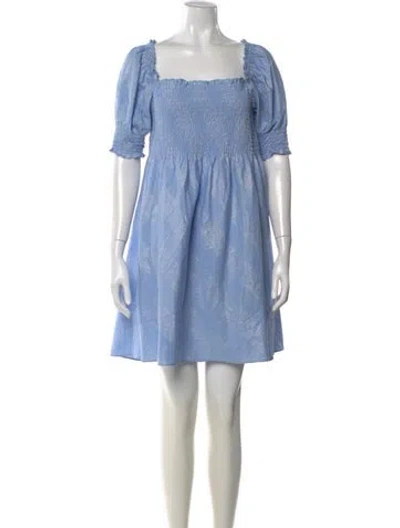 Pre-owned Hill House Home Printed Mini Dress