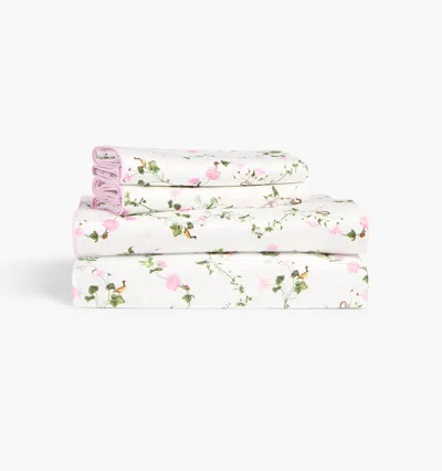 Hill House Home Sheet Set In Pink Pond Floral