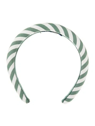 Pre-owned Hill House Home Striped Headband In Multi