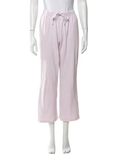 Pre-owned Hill House Home Sweatpants In Pink/purple