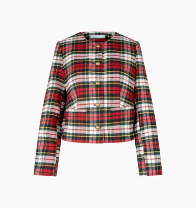 Hill House Home The Ames Jacket In Multi Tartan
