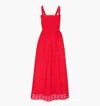 Hill House Home The Anjuli Nap Dress In Red
