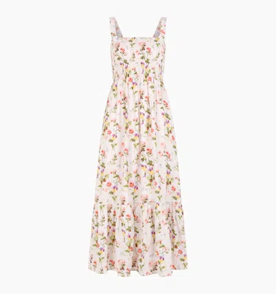Hill House Home The Anjuli Nap Dress In Pink Bluebonnet