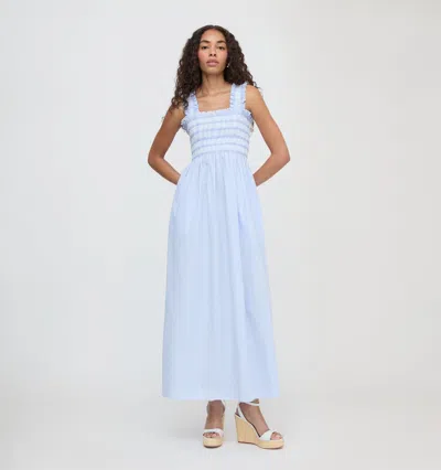 Hill House Home The Ashlyn Nap Dress In Blue