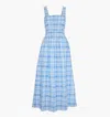 Hill House Home The Azalea Maxi Nap Dress In Blue
