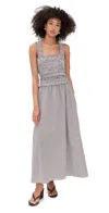 Hill House Home The Azalea Maxi Nap Dress Chocolate Gingham