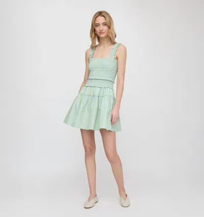 Hill House Home The Azalea Mini Nap Dress In Green
