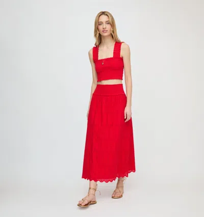 Hill House Home The Azalea Nap Top In Red