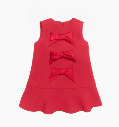 Hill House Home The Baby Blythe Dress In Red