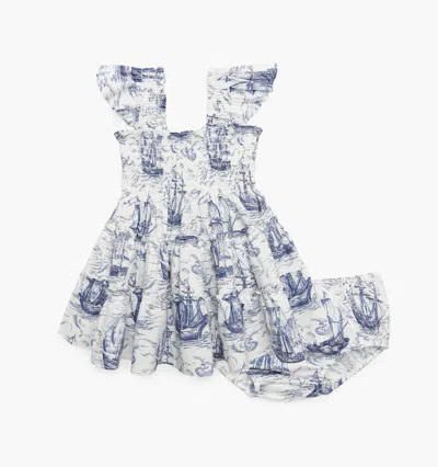 Hill House Home The Baby Ellie Nap Dress In Blue