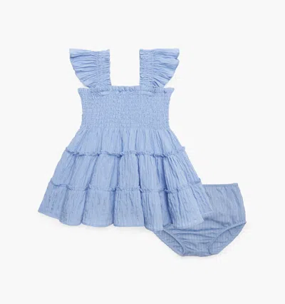 Hill House Home The Baby Ellie Nap Dress In Blue