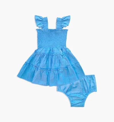 Hill House Home The Baby Ellie Nap Dress In Blue