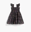Hill House Home Kids' The Baby Ellie Nap Dress In Fuchsia Lucky Charm