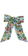 Hill House Home The Belle Bow Geranium Stripe