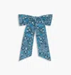 Hill House Home The Belle Bow In Navy Calico Trellis