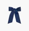 Hill House Home The Belle Bow In Navy Grosgrain