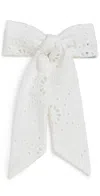 Hill House Home The Belle Bow Trellis Broderie/white