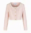 Hill House Home The Bernadette Jacket In Rose Tweed