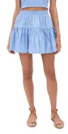 Hill House Home The Chelsea Skirt Blue Stripe