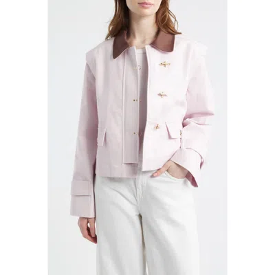 Hill House Home The Clarisse Jacket In Pink