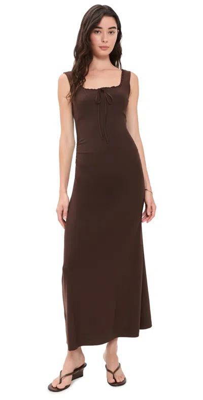 Hill House Home The Coraline Dress Chocolate In Brown