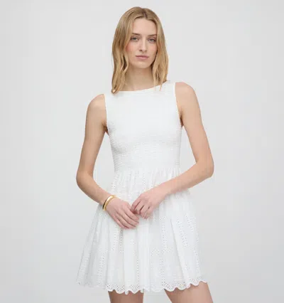 Hill House Home The Cosima Mini Nap Dress In White