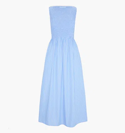 Hill House Home The Cosima Nap Dress Blue Stripe