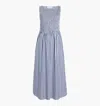 Hill House Home The Cosima Nap Dress In Navy Stripe