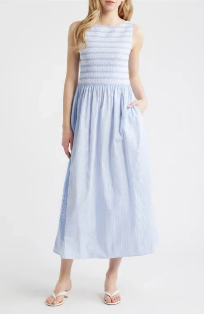 Hill House Home The Cosima Nap Dress In Blue
