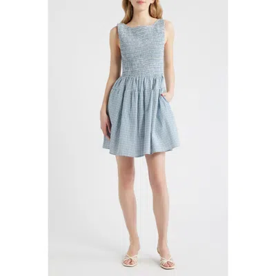 Hill House Home The Cosima Nap® Minidress In Blue