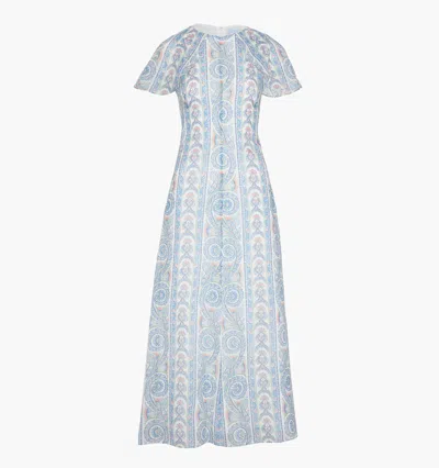 Hill House Home The Davina Dress In Blue