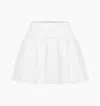 Hill House Home The Delphine Mini Nap Skirt In White Broderie Voile