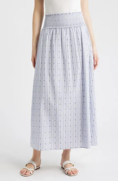 Hill House Home The Delphine Nap Maxi Skirt In Blue