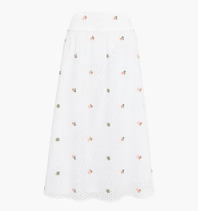 Hill House Home The Delphine Nap Skirt In White