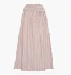 Hill House Home The Delphine Nap Skirt In Pink