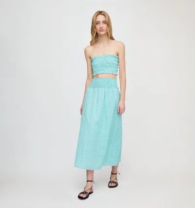 Hill House Home The Delphine Nap Skirt In Blue
