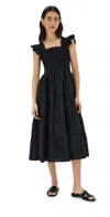 Hill House Home The Ellie Maxi Nap Dress In Black