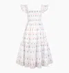 Hill House Home The Ellie Nap Dress In Trailing Fern/white Multi