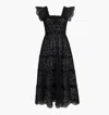 Hill House Home The Ellie Maxi Nap Dress In Black Lace