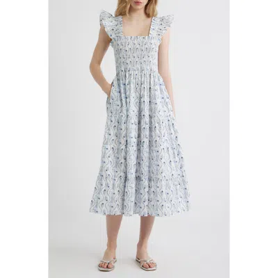 Hill House Home The Ellie Nap Dress In Blue