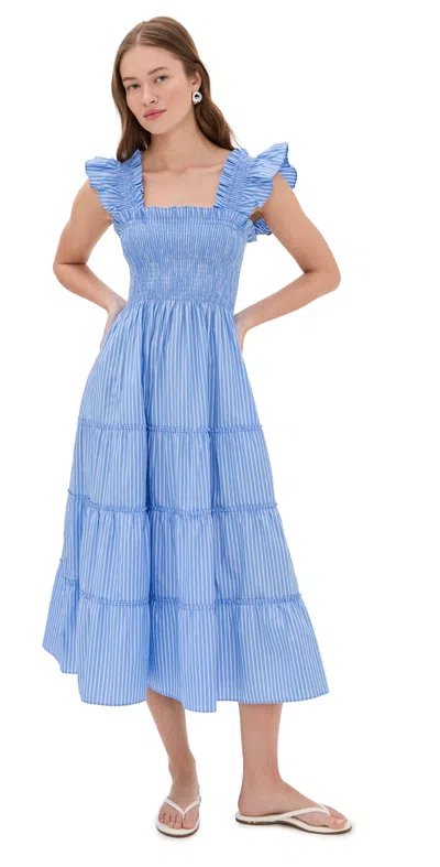 Hill House Home The Maternity Ellie Maxi Nap Dress Bluebird