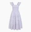 Hill House Home The Ellie Nap Dress In Lilac Trellis