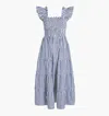 Hill House Home The Ellie Nap Dress In Navy Stripe