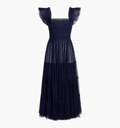 Hill House Home The Ellie Nap Dress In Navy Tulle