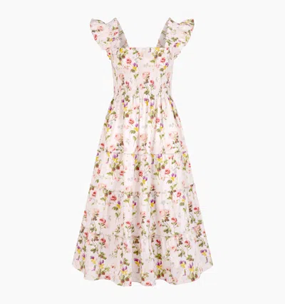 Hill House Home The Ellie Nap Dress In Pink Bluebonnet