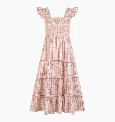 Hill House Home The Ellie Nap Dress In Pink Emma Stripe