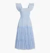Hill House Home The Ellie Nap Dress In Powder Blue Tulle